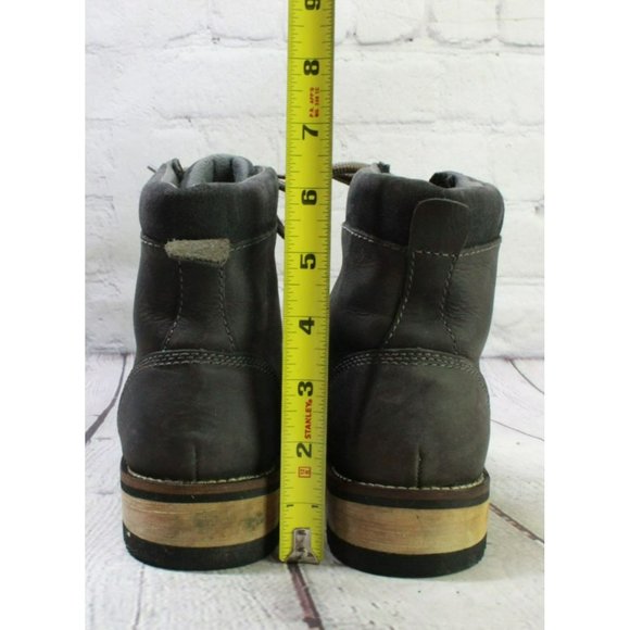 Kodiak Jaya Black Leather Lace Up Waterproof Slip Resistant Ankle Boots Size 7.5 - Picture 6 of 9